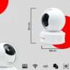 CP PLUS CP-E31A 3 MP Wi-Fi PT Security Camera- 15 Meter