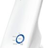 TP-Link TL-WA850RE N300 Wireless Range Extender, Broadband/Wi-Fi Extender, Wi-Fi Booster/Hotspot with 1 Ethernet Port, Plug and Play, Built-in Access Point Mode